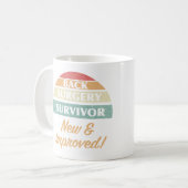 Back Operation Survivor Spaß Kaffeetasse (Vorderseite Links)