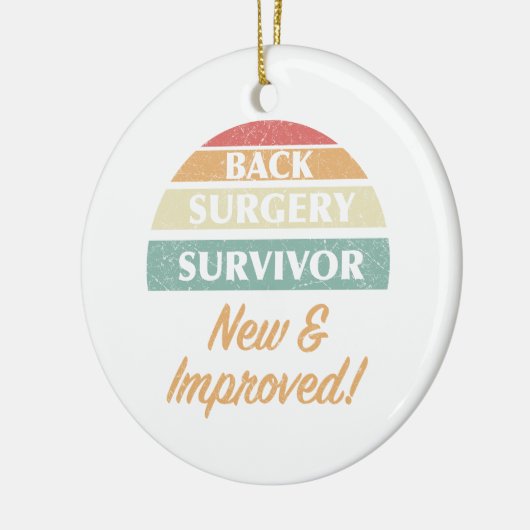 Back Operation Survivor Spaß Keramik Ornament (Links)