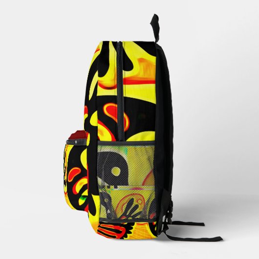 Back Pack Bedruckter Rucksack (Rechts)