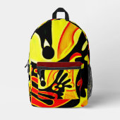 Back Pack Bedruckter Rucksack (Vorderseite)