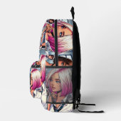 Back Pack-Comic 1 Bedruckter Rucksack (Rechts)