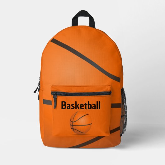 Back Pack für Basketball-Design Bedruckter Rucksack (Vorderseite)