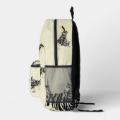 Back Pack : On Run : Bedruckter Rucksack (Rechts)