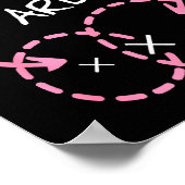 Back Pain In This Area Funny  Poster (Ecke)