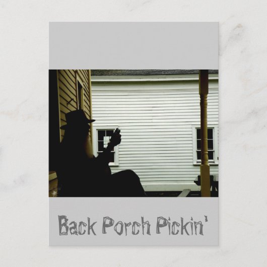 Back Porch Pickin Postkarte (Vorderseite)