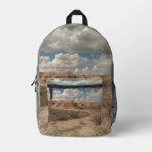 Back Roads America Southwest Print Cut Sew Bag Bedruckter Rucksack (Vorderseite)