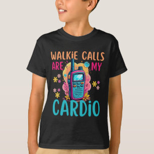 Back School Psychologin Aba Sped Walkie Anrufe sin T-Shirt