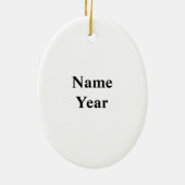 Back Spine Kontur Weihnachtsschmuck (Hinten)