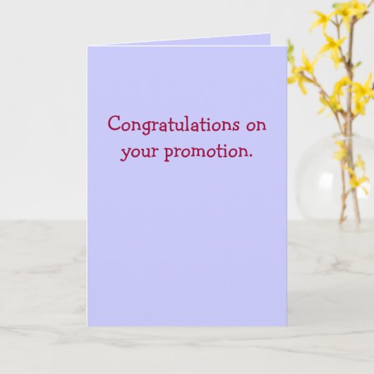 Back Stabber Karte (Gelbe Blume)