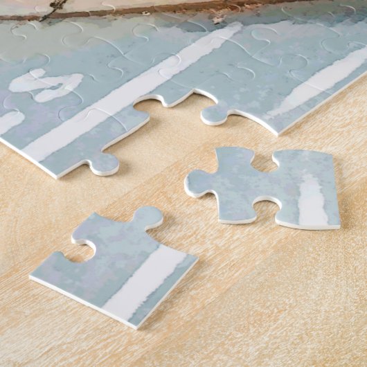 Back Street America Impressionistischer Pop Art Puzzle (Seite)