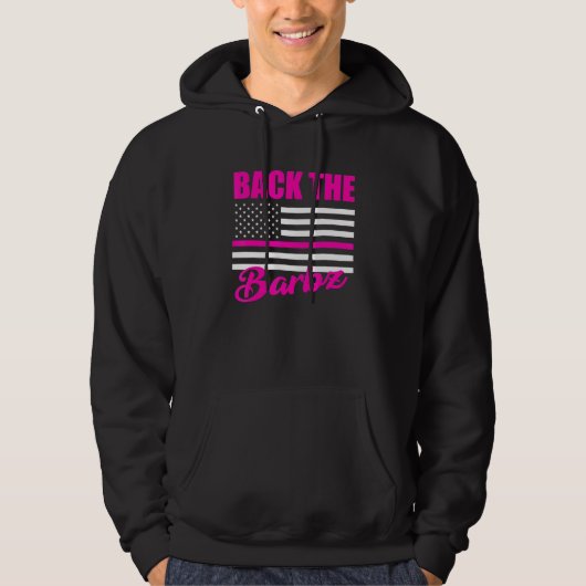 Back The Barbz Flag Liebe Barbs Loyal Fan American Hoodie (Vorderseite)