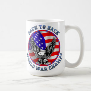 Back-to-Back-Weltkriegsmeister Lustiger Unbestritt Kaffeetasse