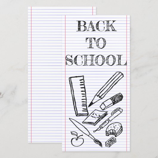 Back to School (Vorne/Hinten)