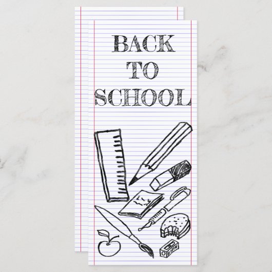 Back to School (Vorne/Hinten)