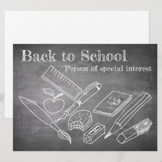 Back to School (Vorne/Hinten)