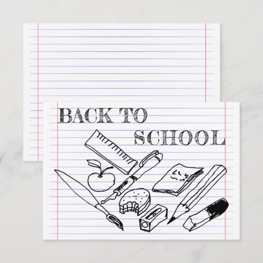 Back to School (Vorne/Hinten)