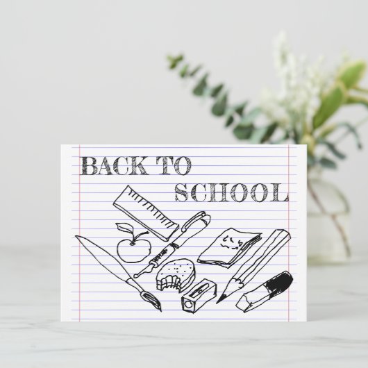 Back to School (Stehend Vorderseite)