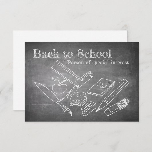 Back to School (Vorne/Hinten)