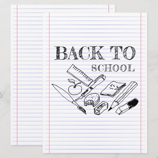 Back to School (Vorne/Hinten)