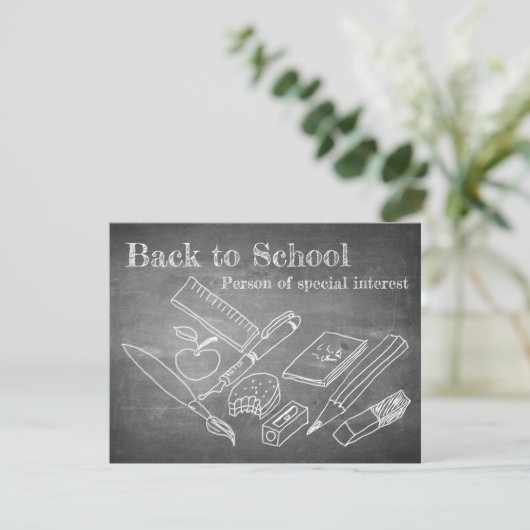 Back to School (Stehend Vorderseite)