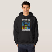 Back To School  2nd Grade Level Unlocked Gamer Boy Hoodie (Vorne ganz)