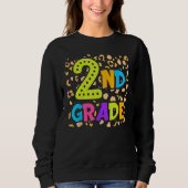 Back To School 2nd Second Grade Teacher Student Ki Sweatshirt (Vorderseite)