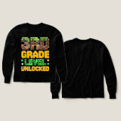 Back to School 3rd Grade Boys Gamer (Design Vorder- & Rückseite)