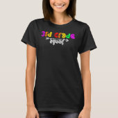 Back To School 3rd Third Grade Squad Teacher Stude T-Shirt (Vorderseite)