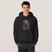 Back To School 4th Grade Squad Fourth Teacher Stud Hoodie (Vorne ganz)