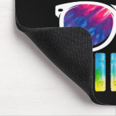 Back To School 5th Grad Vibes Tie Dye Fifth Grad Mousepad (Ecke)