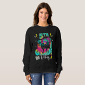 Back To School 5th Grade Vibes Video Game Teacher  Sweatshirt (Vorne ganz)