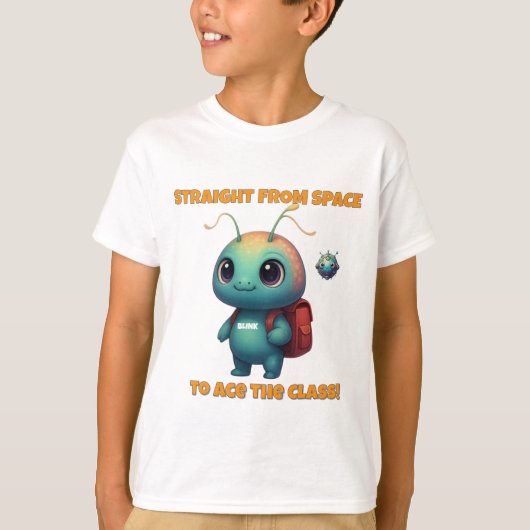 Back to School Alien T-Shirt (Vorderseite)