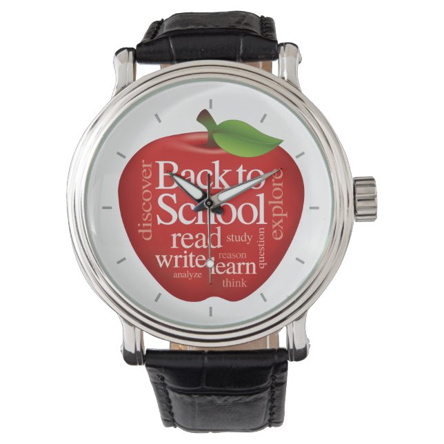 Back to School Armbanduhr (Vorderseite)