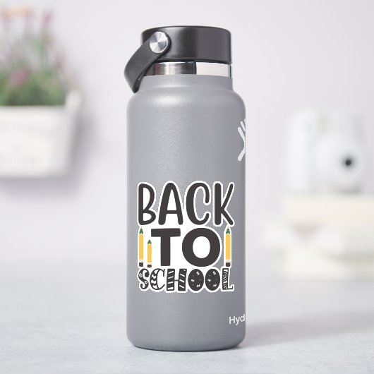 Back to School Aufkleber (HydroFlask)