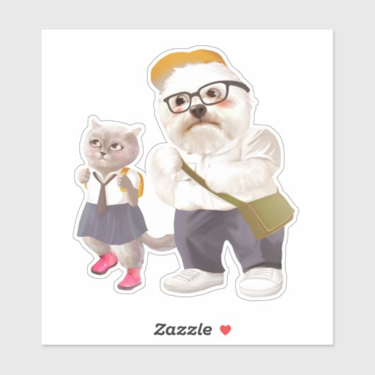 Back to School Aufkleber (Blatt)