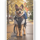 Back to School Aufkleber (Vorderseite)