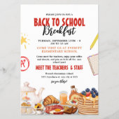 BACK to School Breakfast Flyer, Treffen mit den Le Flyer (Vorne)