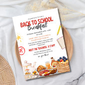 BACK to School Breakfast Flyer, Treffen mit den Le Flyer