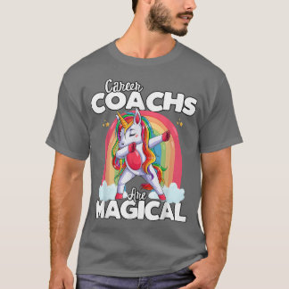 Back to School Career Coach Squad Unicorn Magical  T-Shirt