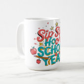 "Back to School Coffee Tasse - Sip Sip Hooray for  (Vorderseite Links)