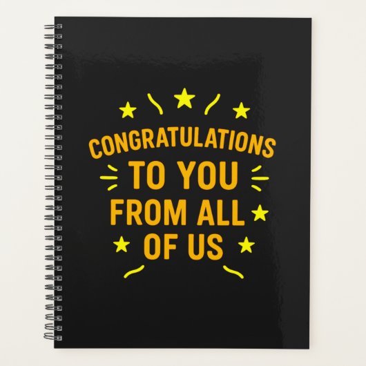 Back to School Congratulations – Quote Planer (Vorderseite)