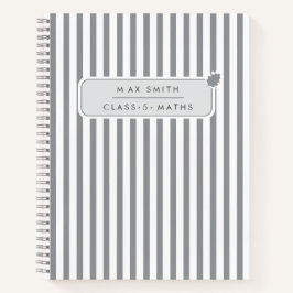 Back to School Days kids custom Spiral Notebook Notizblock