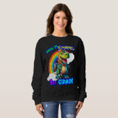 Back to School Dinosaur 1st Grade Sweatshirt (Vorne ganz)