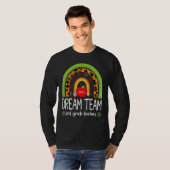 Back To School Dream Team 2nd Grade Teachers Rainb T-Shirt (Vorne ganz)