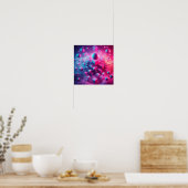 Back to School Dreamy Neon Floating Vision Poster (Küche)