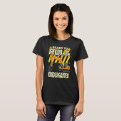 Back To School  Excavator Ready To Roll Kindergart T-Shirt (Vorne ganz)