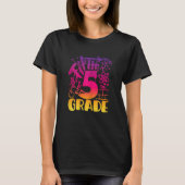 Back To School Fifth 5th Grade Teacher Girls Graff T-Shirt (Vorderseite)