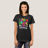 Back To School First Day Of 2nd Grade Squad Teache T-Shirt (Vorne ganz)