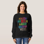 Back To School First Day Of School Teacher Studen Sweatshirt (Vorne ganz)