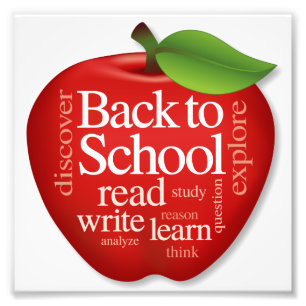 Back to School Fotodruck